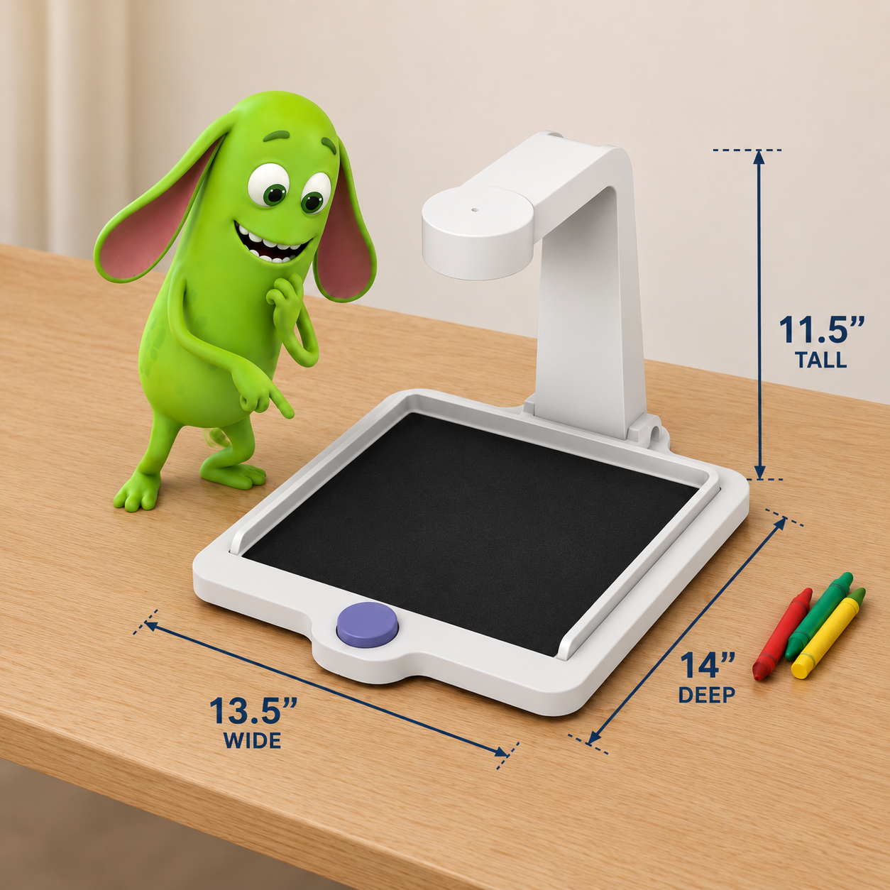 Tray dimensions